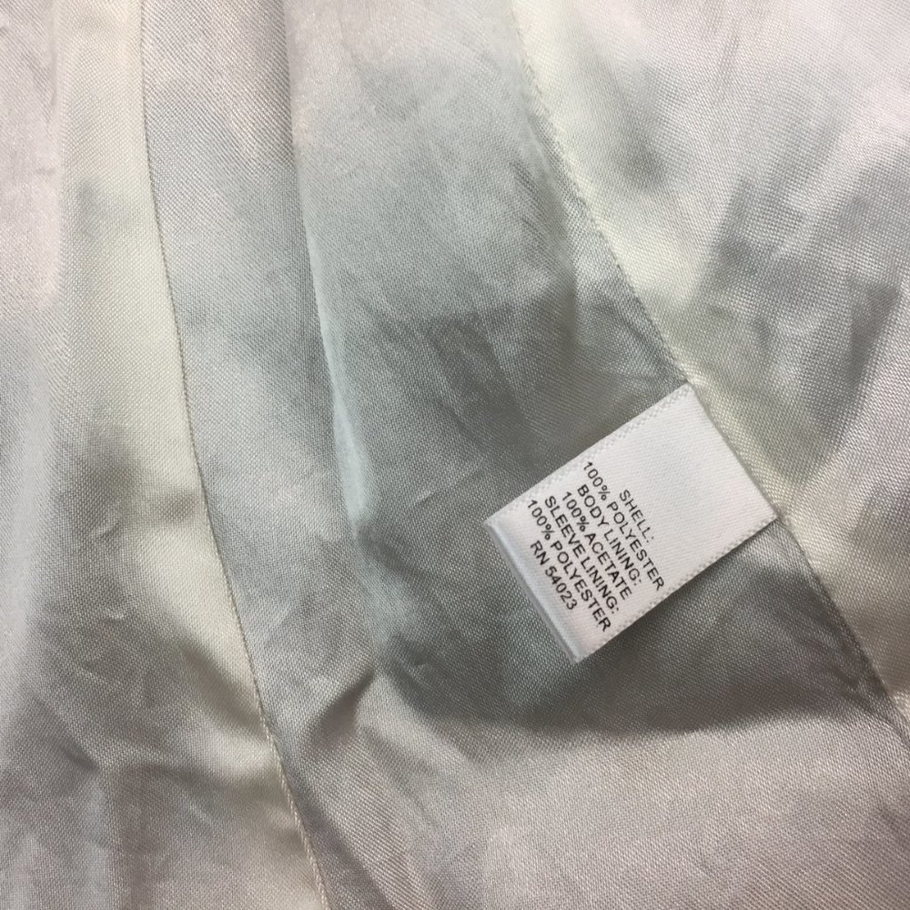 Banana Republic Gray Single Breasted Trench Coat - Picture 7 of 7